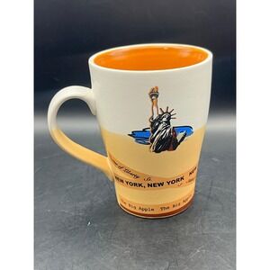 New‎ York Statue of Liberty Coffee Mug The Big Apple Souvenir Novelty 12 oz.